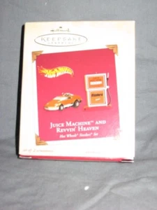 Hallmark Keepsake Ornament Hot Wheels Juice Machine and Revvin' Heaven 2002 (11) - Picture 1 of 2