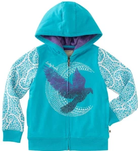 Lucky Brand Girl's Full Zip Plush Lined Hoodie Sweatshirts-Size: XS -5-6 - Picture 1 of 1