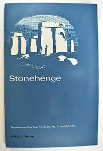 MAPA Y MANUAL DE STONEHENGE DEPARTAMENTO DEL MEDIO AMBIENTE MONUMENTOS ANTIGUOS, 1959 - Imagen 1 de 9