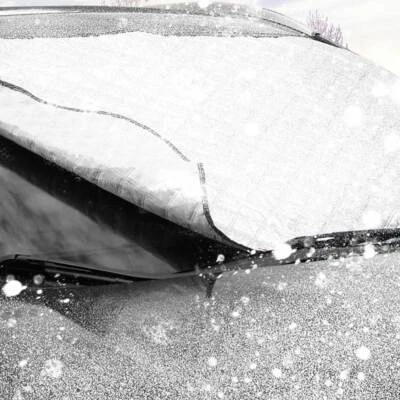 1x Vehicle Windscreen Cover For Car Window Frost Snow Ice Dust Protector Winter - Image 1 of 4