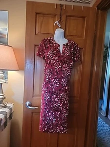 The Limited Größe 16 Neu mit Etikett Burgunderrot Kleid - Bild 1 von 4