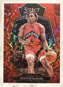2022-23 Panini Select Red Disco Prizm Premier Level #153 Scottie Barnes /49 - Picture 1 of 3