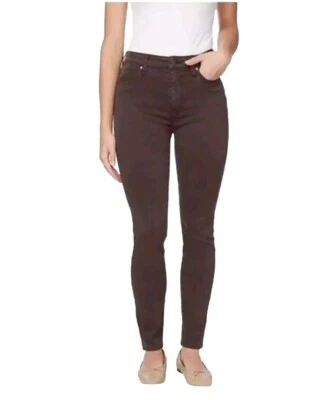 Buffalo Women's Hannah High Rise Tencel Skinny Pants Stretch Dark Oat Variety - Image 1 of 4