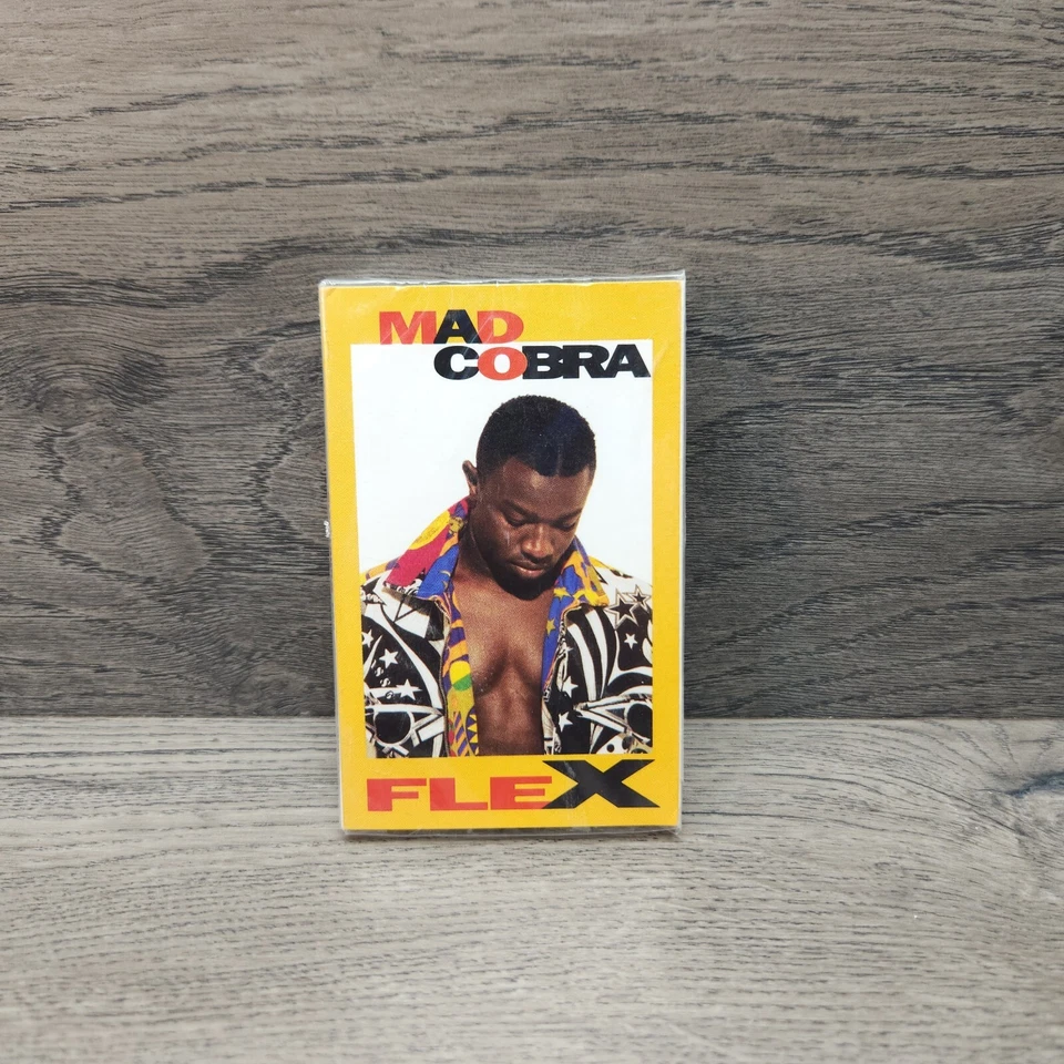 Flex by Mad Cobra Cassette Single Sep-1992 Sony Music Vintage New Sealed  - Image 1 of 4