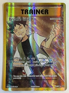 Pokémon TCG Brock's Grit XY Evolutions 107/108 Holo Full Art MINT! - Picture 1 of 3
