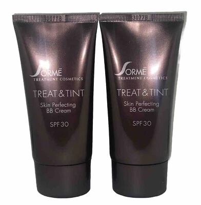 (2) PACK! NEW! SORME TREAT & TINT (( MEDIUM TAN #732 )) SKIN PERFECTING BB CREAM - Image 1 of 4