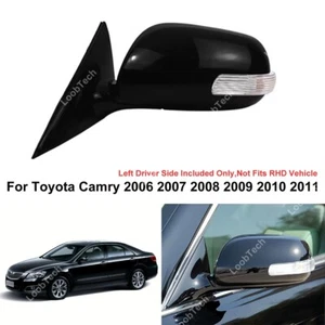 Power Heated&Adjustable Glass LED Indicator Lamp Mirror For Toyota Camry 2006-11 - Imagen 1 de 7