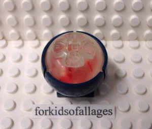 Lego 3pc Ball Socket Dome 44359/44358 Dark Blue Kraken Eye (Aqua Raiders 7775) - Picture 1 of 3