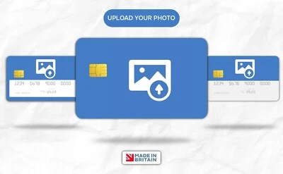 Tarjeta bancaria personalizada | Recubrimiento de tarjeta de crédito | Pegatina de tarjeta de crédito Foto 1 de 4