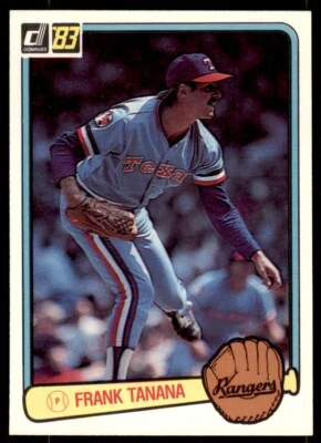 1983 Donruss Frank Tanana . Texas Rangers #447 - Image 1 of 2