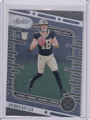 Spencer Rattler 2024 Panini Absolute BASE #194 (RC) NO Saints NFL - Image 1 of 2