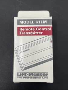 Nuevo en caja LiftMaster modelo 61LM control remoto de 1 botón para abridor de puerta de garaje - Imagen 1 de 2