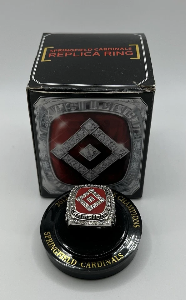 Anillo réplica Springfield Cardinals 2012 Texas League Champions SGA Foto 1 de 1