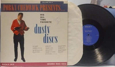 PORKY CHEDWICK Dusty Discs SCARCE DOO WOP Chuck Willis 5 SATINS Teen Queens HEAR Foto 1 de 4