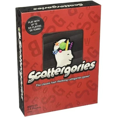 Scattergories Board Game: a Classic Game for Family and Friends Perfect for Game - Image 1 of 4