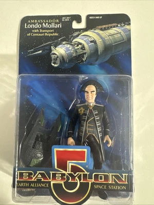 大使隆多·莫拉里带运输 1997 年巴比伦 5 复古可动人偶新品 — 第 1/4 张图片