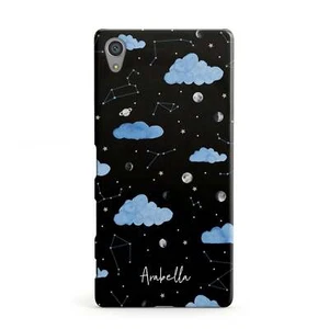 Cloudy Night Sky with Name Sony Case for Sony Phones - Picture 1 of 41