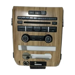 2009-2014 Ford F150 Pickup Radio Control Panel W/ 12 Volt Outlet Woodgrain - Bild 1 von 1