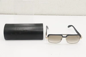 Cazal Legends 993 004 Sunglasses Men's Black-Gold/Brown Gradient Lenses 58mm - Picture 1 of 8