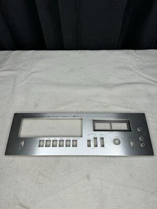 Original Kenwood KX-620 Cassette Deck Silver Faceplate - Picture 1 of 9