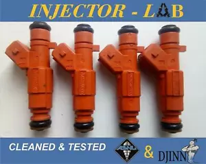 ALFA ROMEO 145 146 147 156 166 GTV injectors 0280155769 set of 4 CLEANED&TESTED - Picture 1 of 5