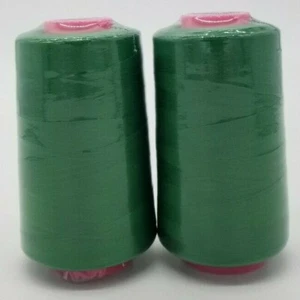 2-Pack Big Spools Sewing Serger Quilting Multi Purpose T27 Thread 6000 YDS Cone - Picture 1 of 70