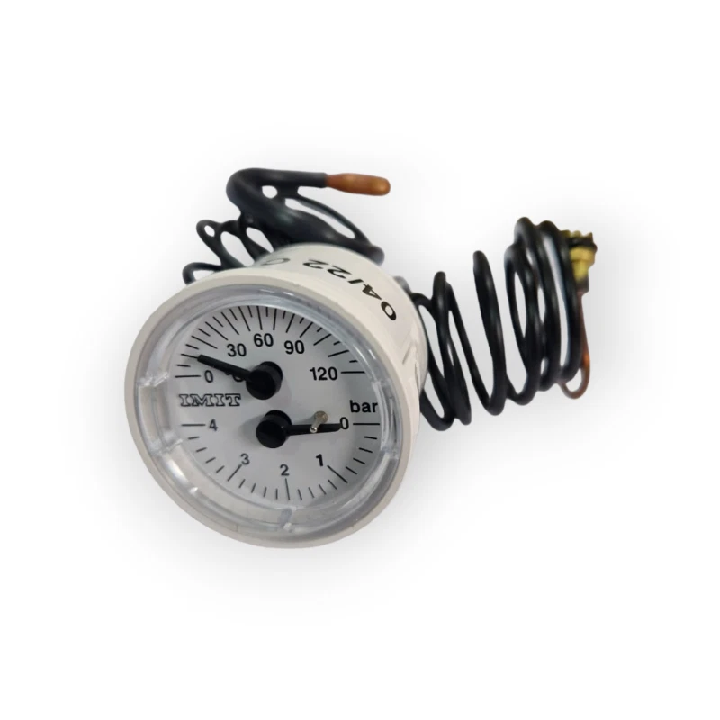 SIME TERMOMANOMETRO Ø 40 BIANCO 6217006 6217005 CALDAIA FORMAT ZIP 25 BF ES