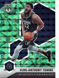 Panini 2020-21 mosaico verde reactivo #124 Karl-Anthony Towns p2s-28444 - Imagen 1 de 2