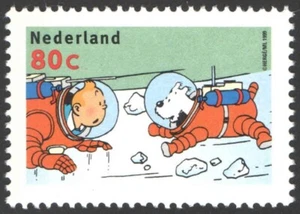 1999 Netherlands, Kuifje, Tintin, Comic, Men on the moon MNH - Picture 1 of 1
