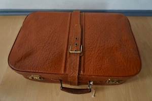Echt Leder Koffer mit Schlüssel - Bild 1 von 5