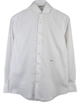 Suitsupply Camicia Formale Slim Fit Uomo Collo Peter Pan Bianca - Immagine 1 di 4