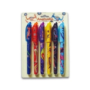 Aboriginal Dot Art Pens - 6 Pack - Picture 1 of 1