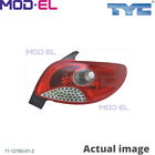 Left Combination Rearlight For Peugeot 206 And Kft Kfw 14L Hfx 11L 8Hz 8Hr 14L