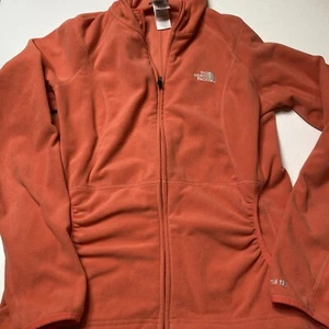Sudadera con capucha The North Face para mujer grande naranja cremallera completa - Imagen 1 de 9