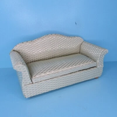 Sofá de sala de estar moderno en miniatura para casa de muñecas en retro Fab T2018 Foto 1 de 4