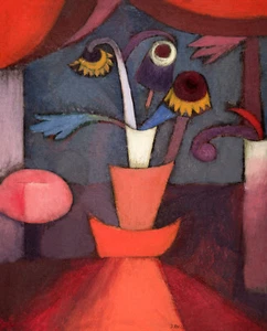 Paul Klee: Autumn Flower 22x30 Archival Quality Fine Art Print - Picture 1 of 1