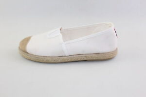 scarpe bambino CIENTA 32 mocassini bianco tessuto corda DJ566
