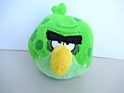 Angry Birds Rare 5 inch Terence Green Space Plush Red's Brother Terrance SOUND! - Image 1 of 4