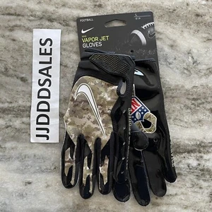 Nike Vapor Jet 6.0 NFL Salute to Service Football Receiver Gloves Camo Men’s L - Picture 1 of 8