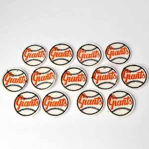 Vintage 1960s 2" Handmade Baseball MLB Felt Patches San Francisco Giants x13 - Picture 1 of 5