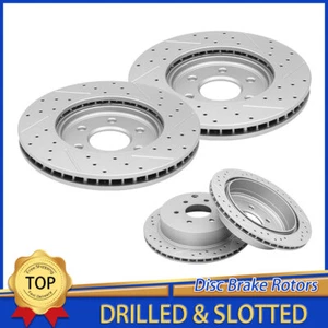 Front Rear Brake Disc Rotors For Nissan Frontier Xterra 2009 - 12 Suzuki Equator - Bild 1 von 12
