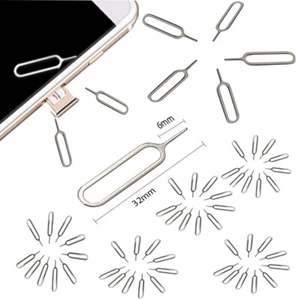 SIM Card Eject Key Tool Needle Tray Eject Pin For Universal Mobile Phone - Zdjęcie 1 z 11