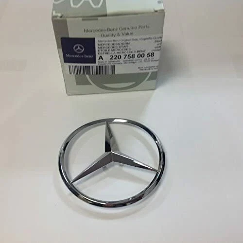 Genuine Mercedes-Benz W220 Trunk Star Emblem S430 S500 S600 S55 S65 AMG NEW!! - Image 1 of 1