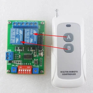 Telecomando wireless multifunzione momentaneo-Latch-Toggle-Delay regolabile 5 V - Foto 1 di 6