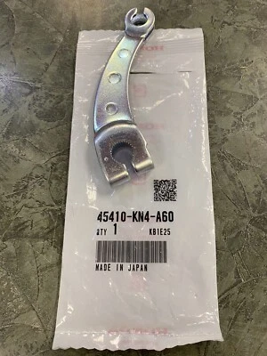 Genuine OEM Honda Front Brake Arm XR80R XR100R CRF80F CRF100F 45410-KN4-A60 - Image 1 of 2