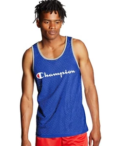 Champion Authentic Men's Athletic Reversible Activewear Mesh Tank L, XL, 2XL - Picture 1 of 7