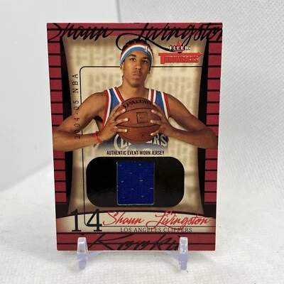 2004-05 Fleer Throwbacks /499 Shaun Livingston #79 Rookie RC - Imagem 1 de 4