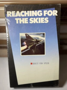 Reaching For The Skies VHS Tape Quest For Speed Aviation Documentary - Picture 1 of 2