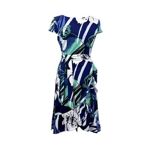 Vestido floral FRANK LYMAN 231238 elástico verano celebración vacaciones 44/46 PVP: 239 € - Imagen 1 de 4