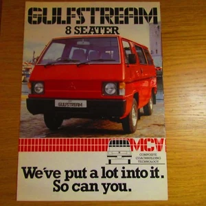 MITSUBISHI GULFSTREAM 8 Seater 1597cc 1.6 Bus People Carrier UK Brochure 1983 - Picture 1 of 1